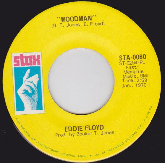 Eddie Floyd : California Girl / Woodman (7", Single, PL)