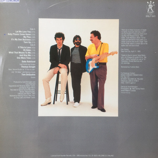 Duke Robillard And The Pleasure Kings : Duke Robillard And The Pleasure Kings (LP, Album)