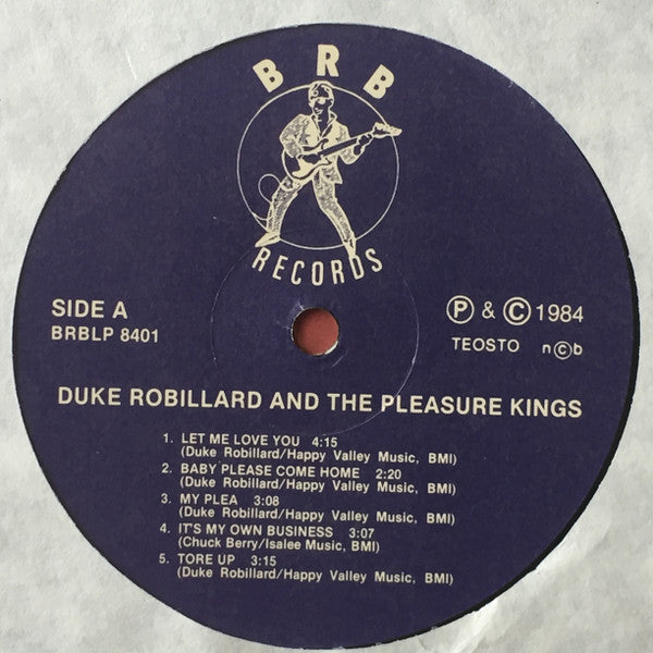 Duke Robillard And The Pleasure Kings : Duke Robillard And The Pleasure Kings (LP, Album)