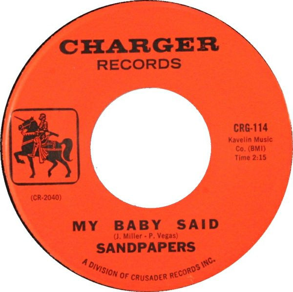 Sandpapers : Ain't Gonna Kiss Ya (7", Single)