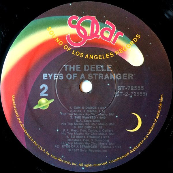 The Deele : Eyes Of A Stranger (LP, Album, All)