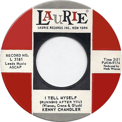 Kenny Chandler : I Tell Myself / I Can't Stand Tears At A Party (7", Single)