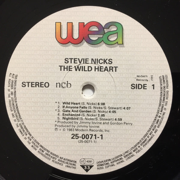 Stevie Nicks : The Wild Heart (LP, Album)