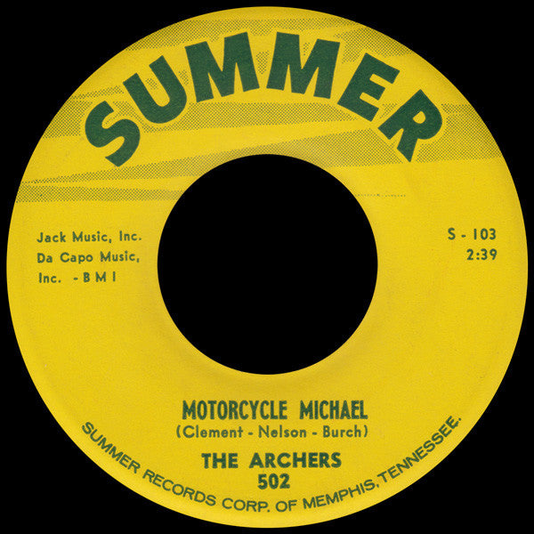 The Archers (4) : Motorcycle Michael (7", Single)