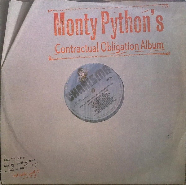Monty Python : Monty Python's Contractual Obligation Album (LP, Album, Cen)