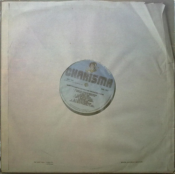 Monty Python : Monty Python's Contractual Obligation Album (LP, Album, Cen)