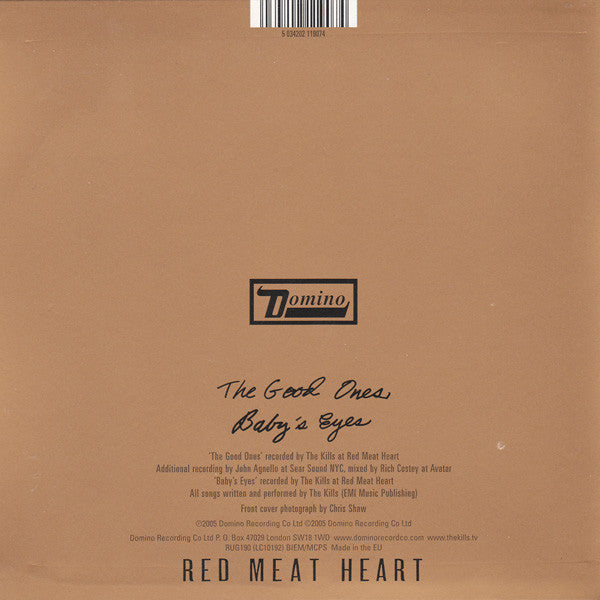 The Kills : The Good Ones (7", Single)