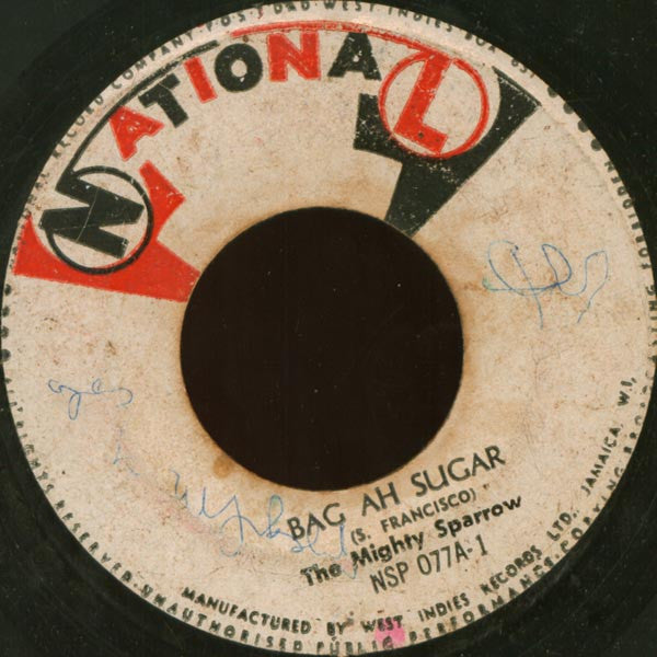 Mighty Sparrow : Bag Ah Sugar / Bikini Girl (7")