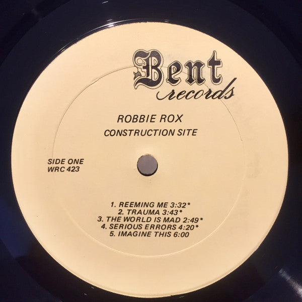 Robbie Rox : Construction Site (LP, Album)