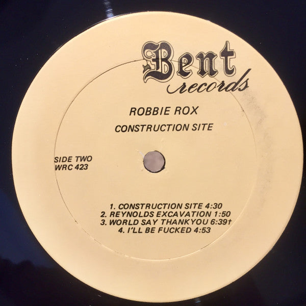Robbie Rox : Construction Site (LP, Album)