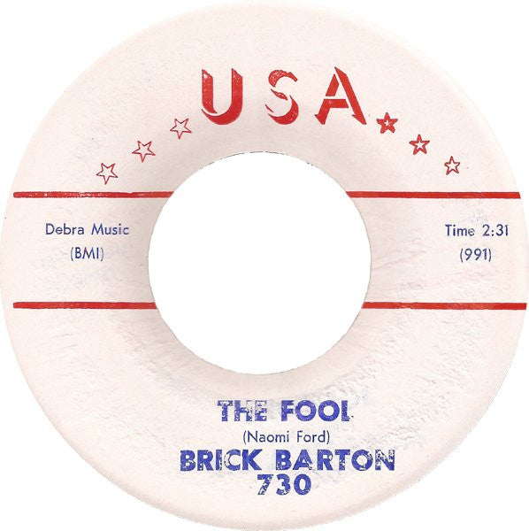 Brick Barton : Rollin' Ray (The Truck Drivin' Man) (7", Single)