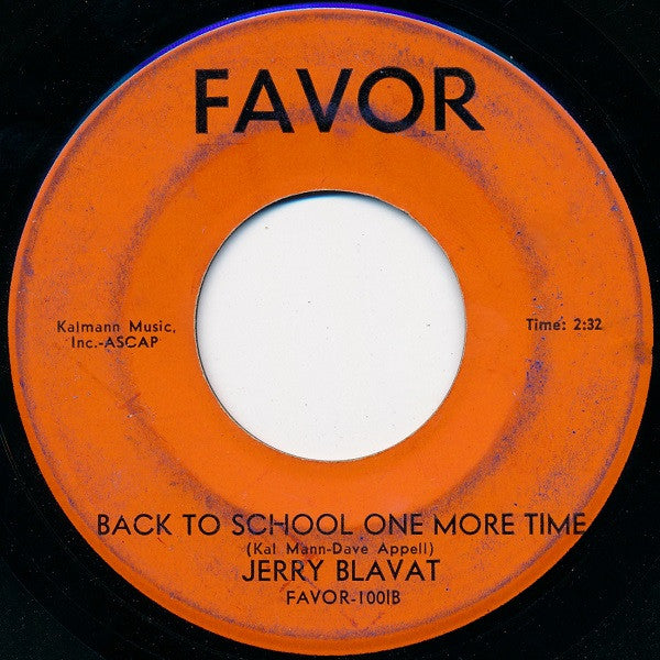Jerry Blavat And The Yon Teenagers : Discophonic Walk (7")