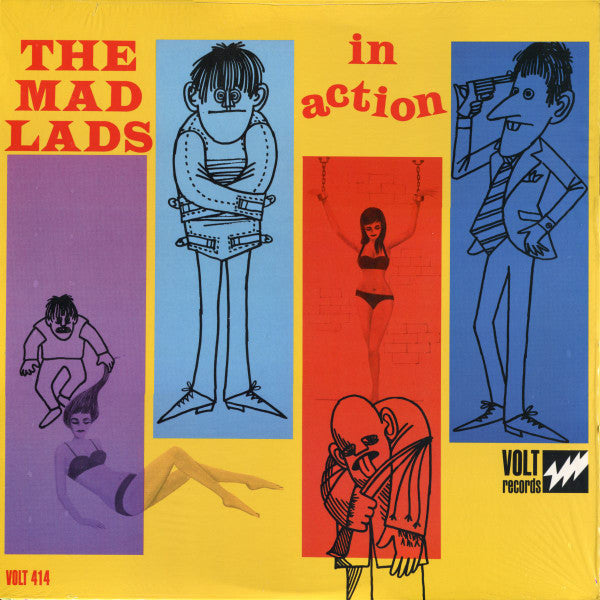 The Mad Lads : In Action (LP, Album, RE)