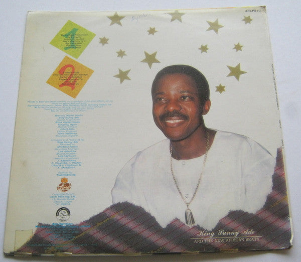 King Sunny Ade And The New African Beats : Get Up (LP, Album)