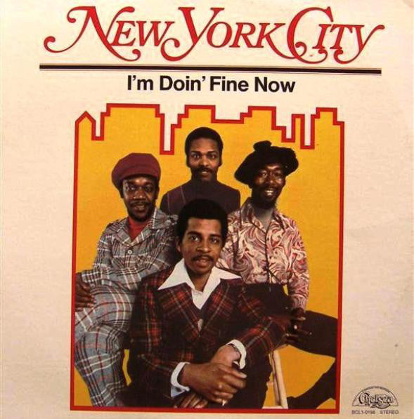New York City : I'm Doin' Fine Now (LP, Album, Hol)