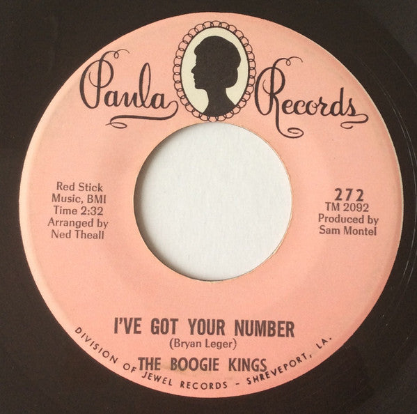 The Boogie Kings : I've Got Your Number (7")