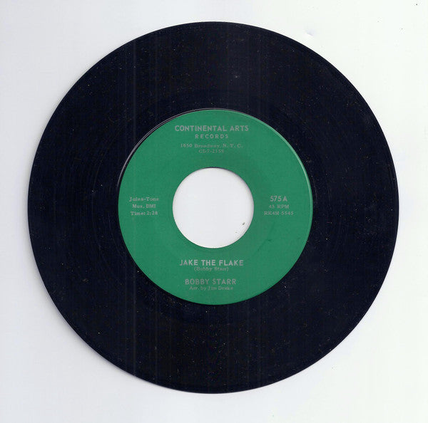 Bobby Starr (2) / Vel-Mars : Jake The Flake / Jingle Bells (7", Single)