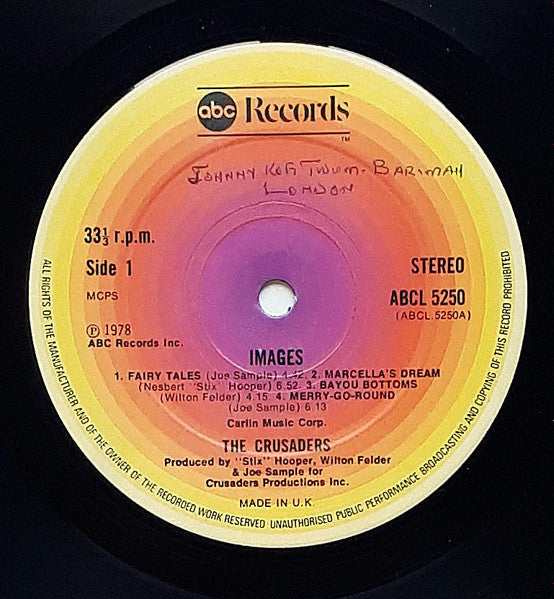 The Crusaders : Images (LP, Album)