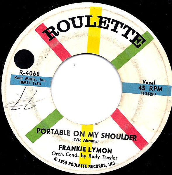 Frankie Lymon : Mama Don't Allow It / Portable On My Shoulder (7")