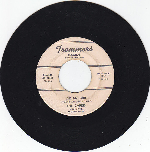 The Capris : There's A Moon Out Tonight (7")