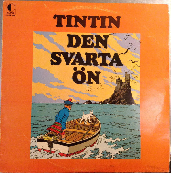 Hergé : Tintin: Den Svarta Ön (LP, Album, RE)