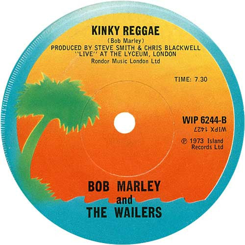Bob Marley & The Wailers : No Woman, No Cry (7", Single, RP, Sol)