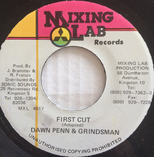 Dawn Penn & Grindsman : First Cut (7")