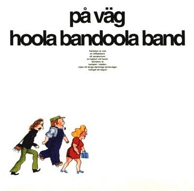 Hoola Bandoola Band : På Väg (LP, Album, Red)