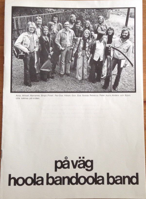 Hoola Bandoola Band : På Väg (LP, Album, Red)