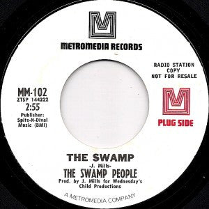 The Swamp People : The Swamp / Okafonokee (7", Single)