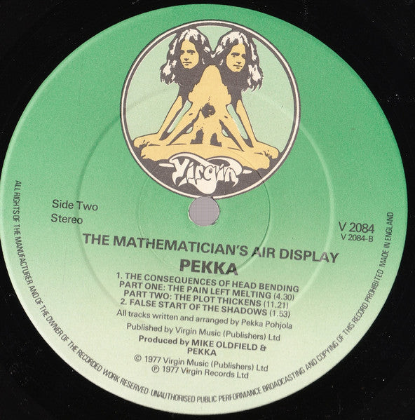 Pekka* : The Mathematician's Air Display (LP, Album)