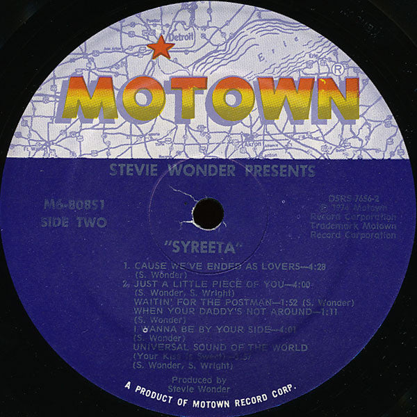 Stevie Wonder Presents Syreeta : Syreeta (LP, Album)