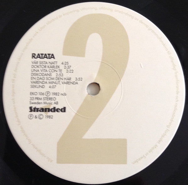 Ratata : Ratata (LP, Album, 1st)