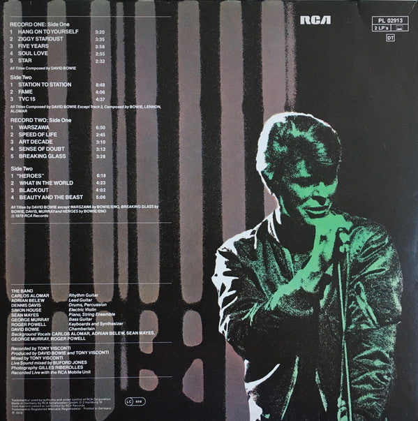 David Bowie : Stage (2xLP, Album)