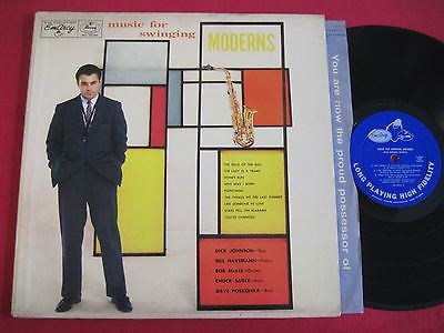 The Dick Johnson Quartet : Music For Swinging Moderns (LP, Album, Mono)