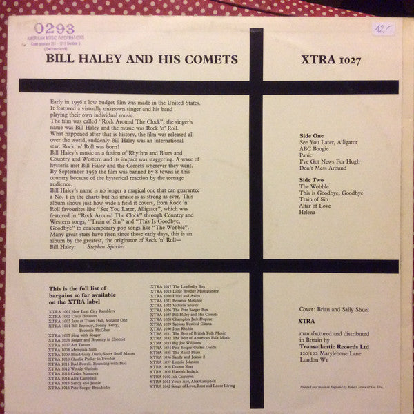 Bill Haley And His Comets, Bill Haley : Bill Haley And His Comets (LP)