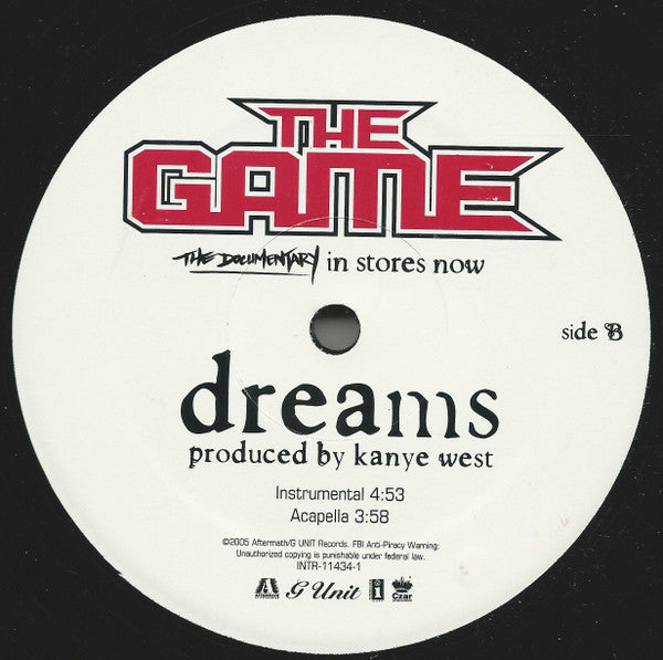The Game (2) : Dreams (12", Maxi)