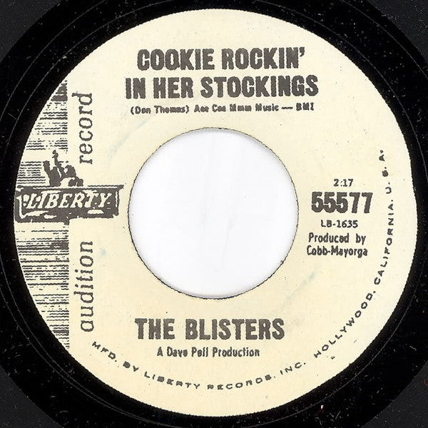 The Blisters (4) : Shortnin' Bread / Cookie Rockin' In Her Stockings (7", Single, Unofficial)
