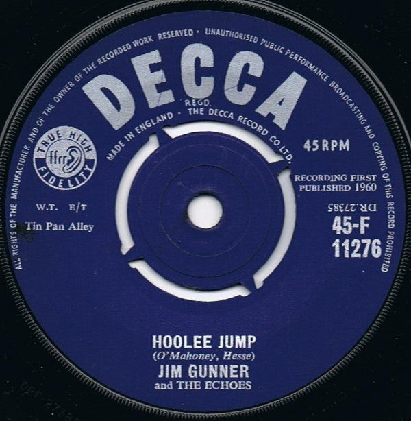 Jim Gunner & The Echoes : Footloose (7", Single, 4-P)