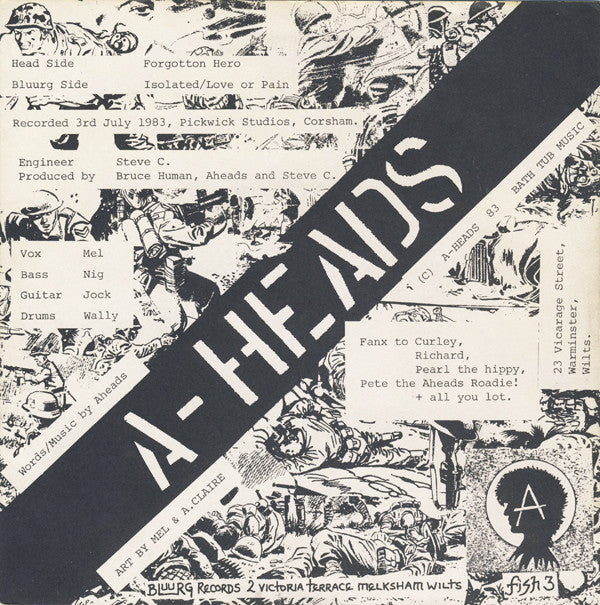 A-Heads : Forgotten Hero (7", EP)