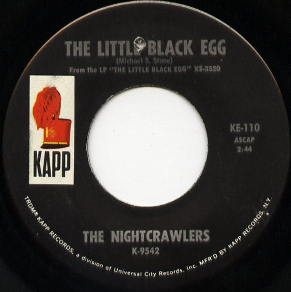 The Nightcrawlers : The Little Black Egg (7", Single, RE)