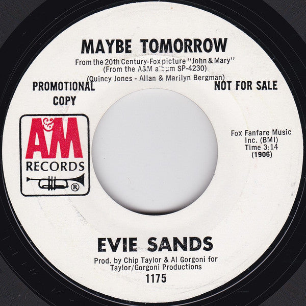Evie Sands : But You Know I Love You (7", Single, Promo)