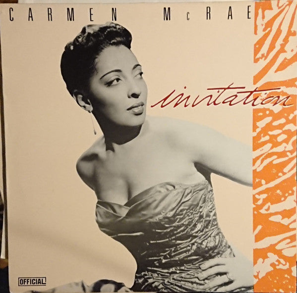 Carmen McRae : Invitation (LP, Comp)