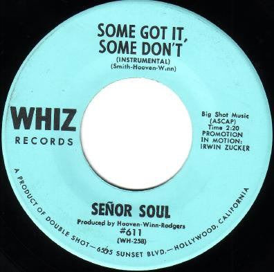 Señor Soul : It's Your Thing (7")