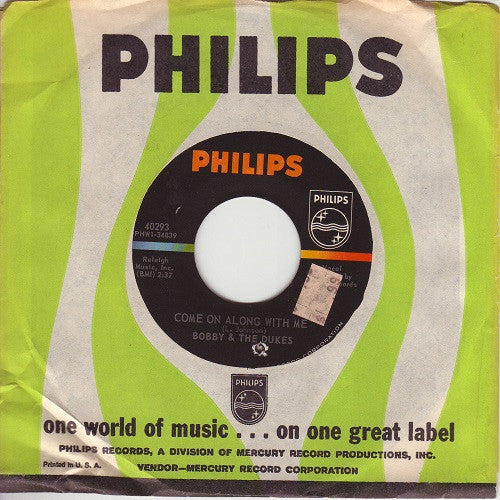 Bobby & The Dukes : Ah, Ah, Ah (7")
