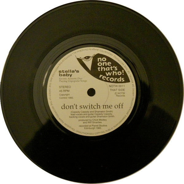 Stella's Baby : Port Of Amsterdam (7")