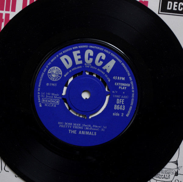 The Animals : In The Beginning There Was Early Animals... (7", EP, Mono)