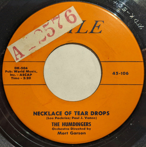 The Humdingers (4) : The Clock In Lovers Lane (7")