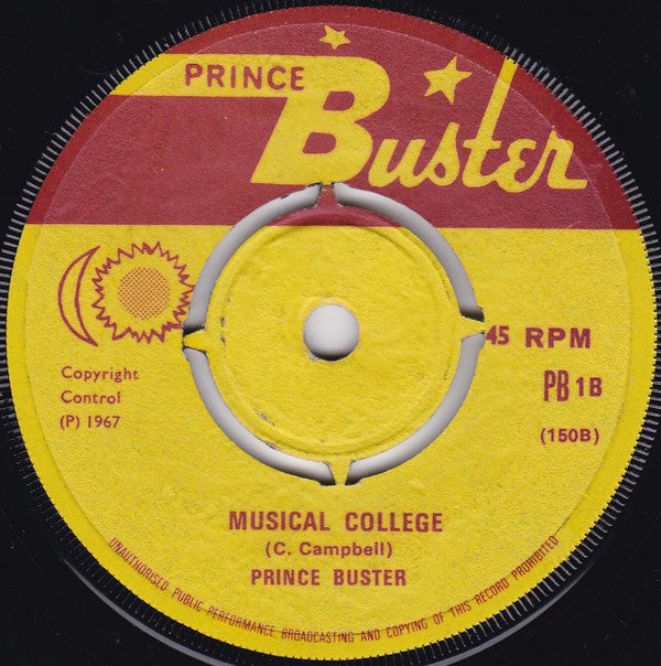 Prince Buster : Big Five (7", Single, 4-P)