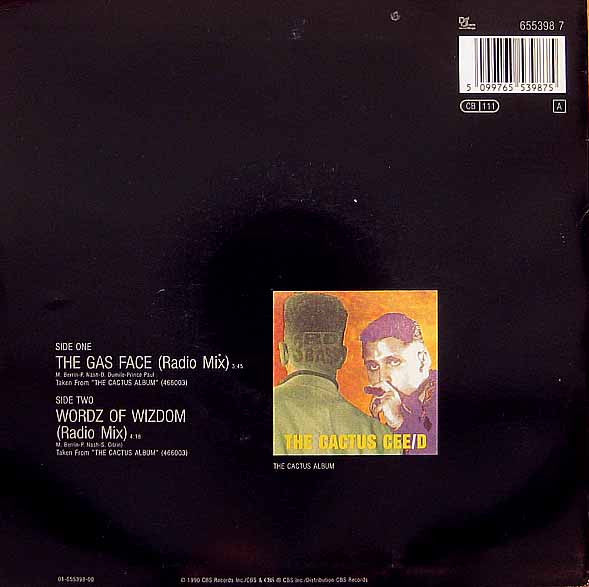 3rd Bass : The Gas Face (7")